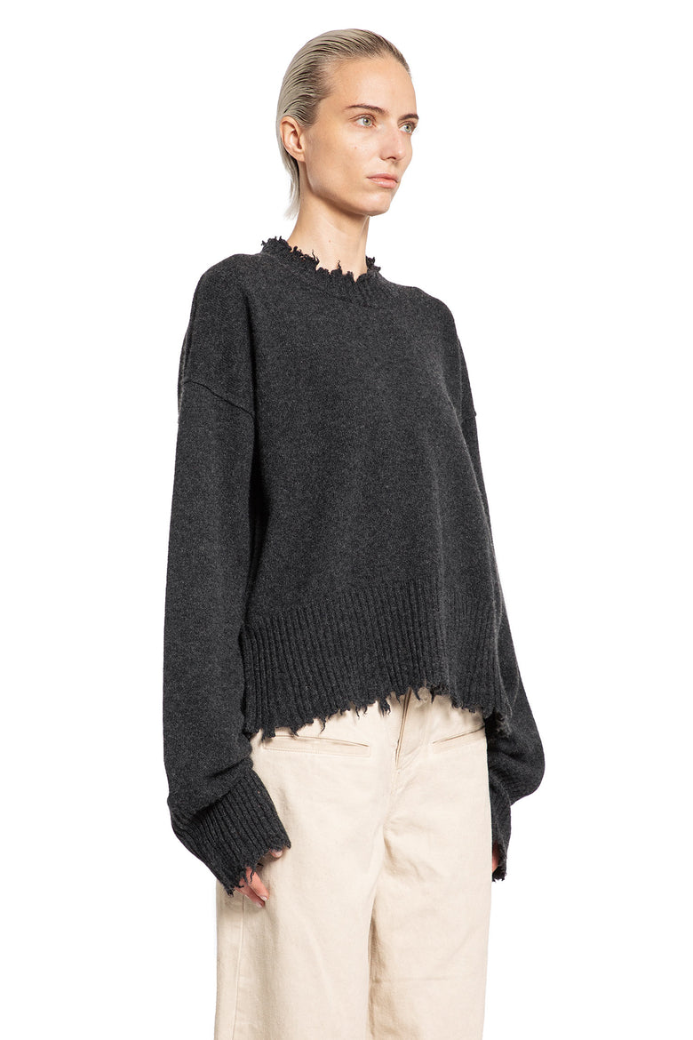 UMA WANG WOMAN GREY KNITWEAR