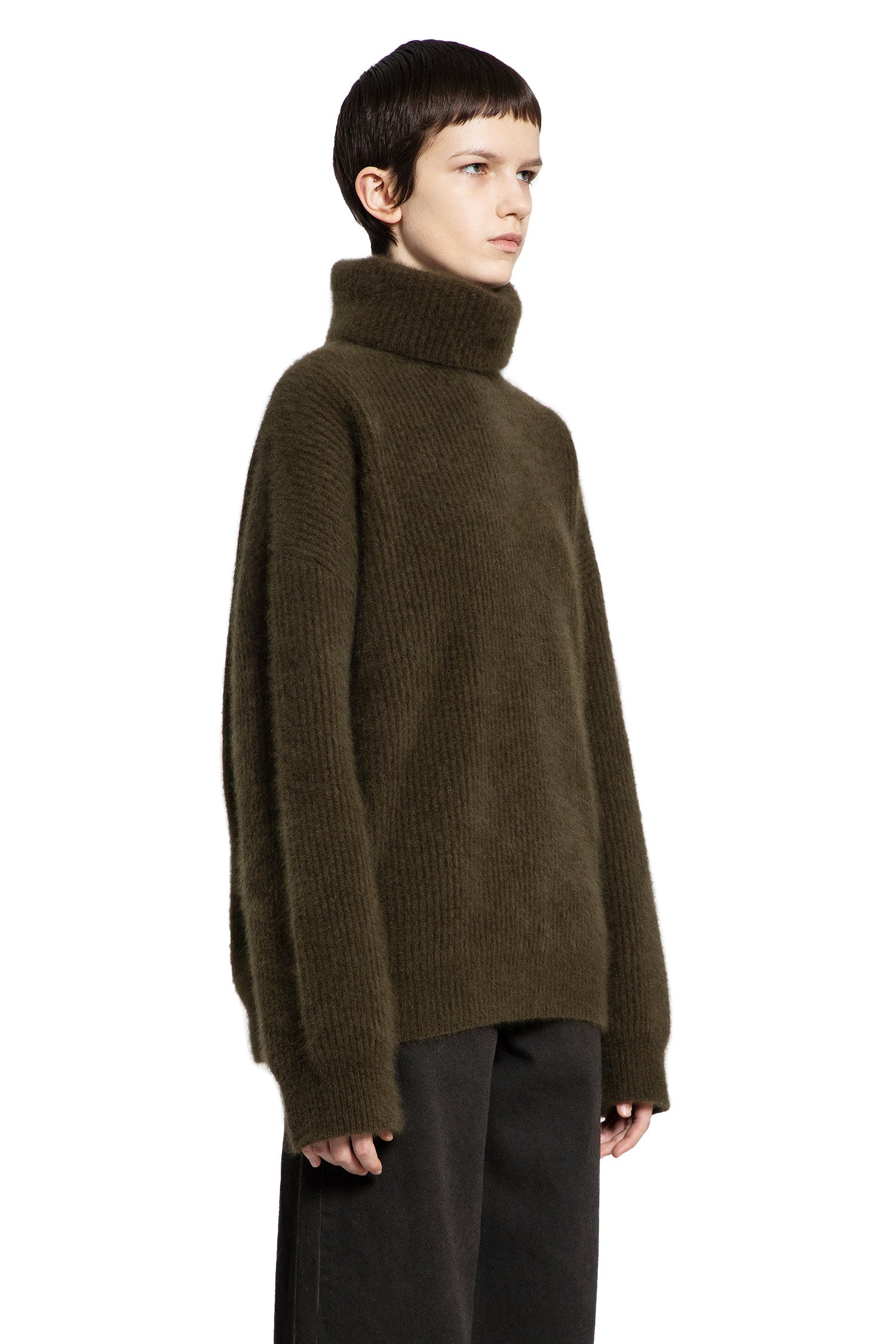 UMA WANG WOMAN GREEN KNITWEAR