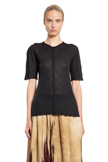 Antonioli UMA WANG WOMAN BLACK KNITWEAR