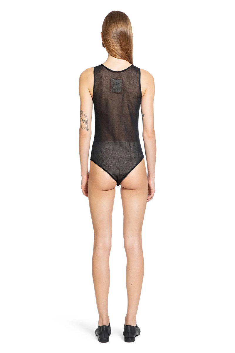UMA WANG WOMAN BLACK BODYSUITS - Antonioli.eu