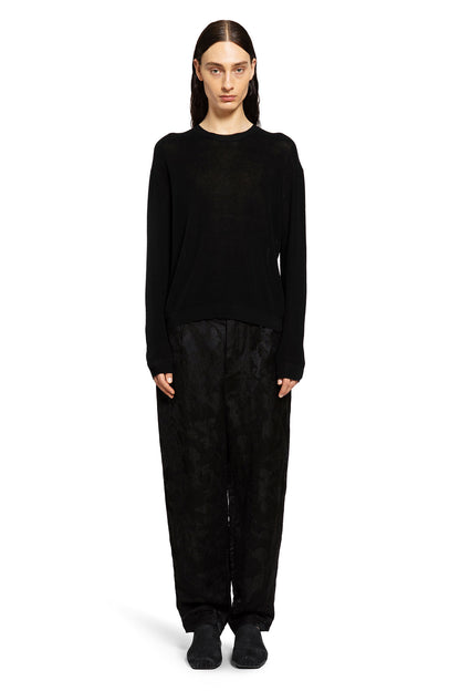 UMA WANG MAN BLACK KNITWEAR