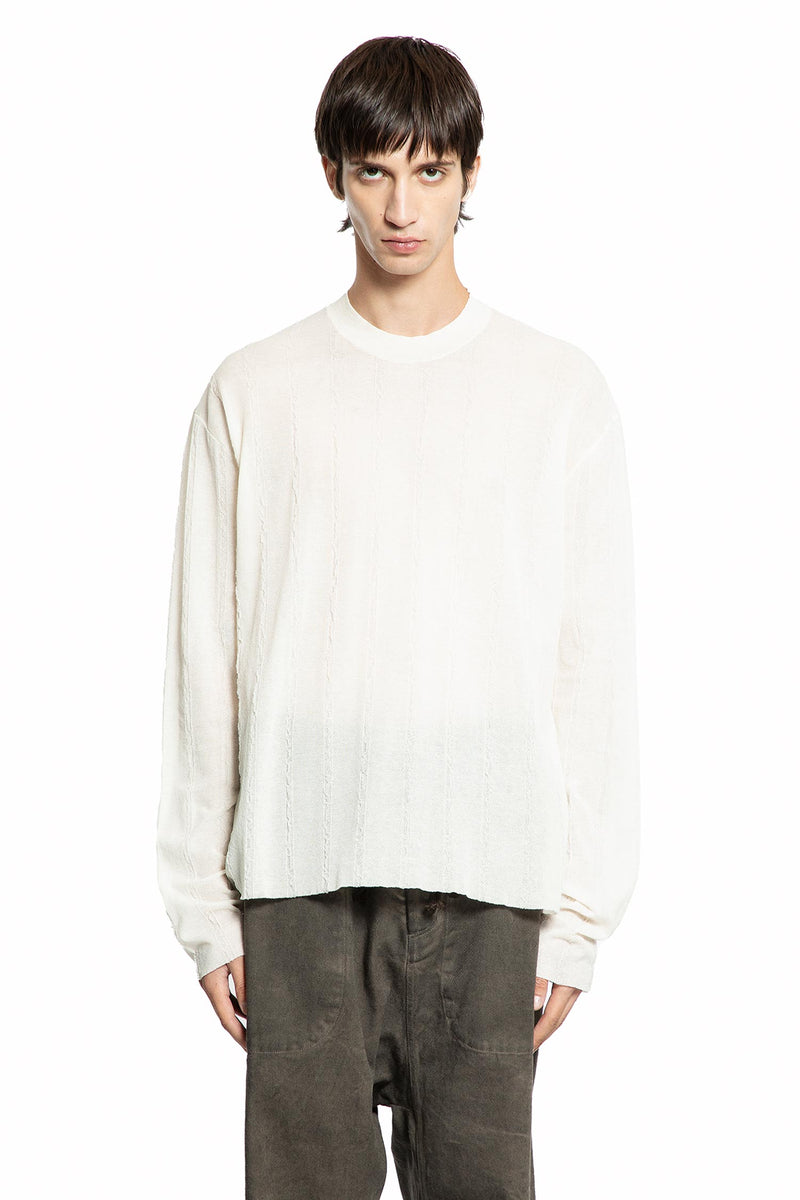 Lightweight Striped Cotton Knit Top