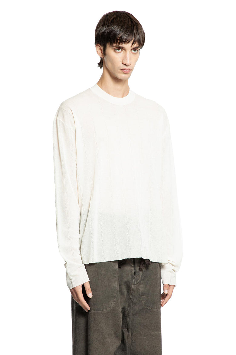 Lightweight Striped Cotton Knit Top