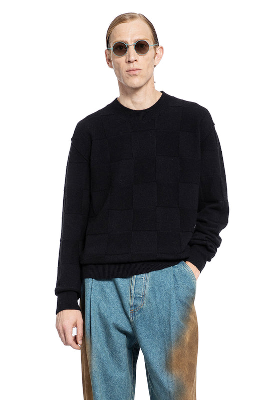 UMA WANG MAN BLACK KNITWEAR