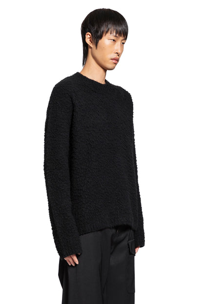 UMA WANG MAN BLACK KNITWEAR