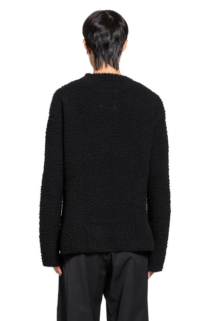 UMA WANG MAN BLACK KNITWEAR