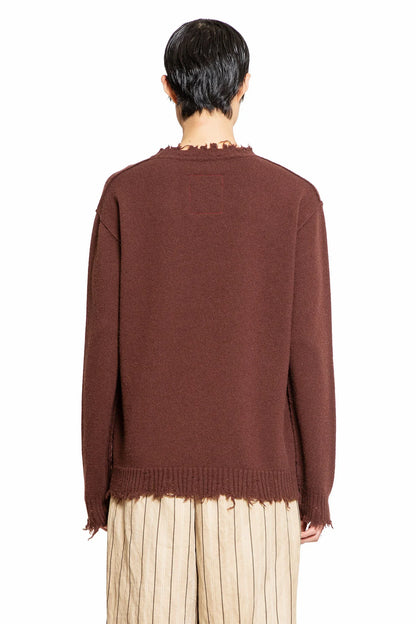 Antonioli UMA WANG MAN BROWN KNITWEAR
