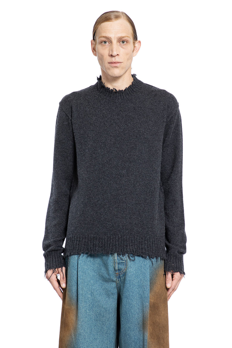 UMA WANG MAN GREY KNITWEAR