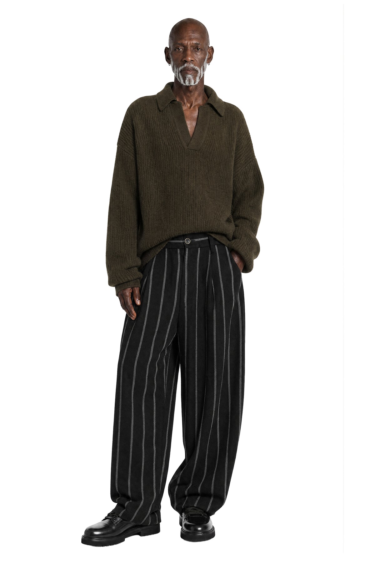 UMA WANG Long Sleeve Polo man