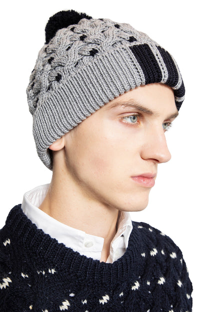 THOM BROWNE MAN GREY HATS