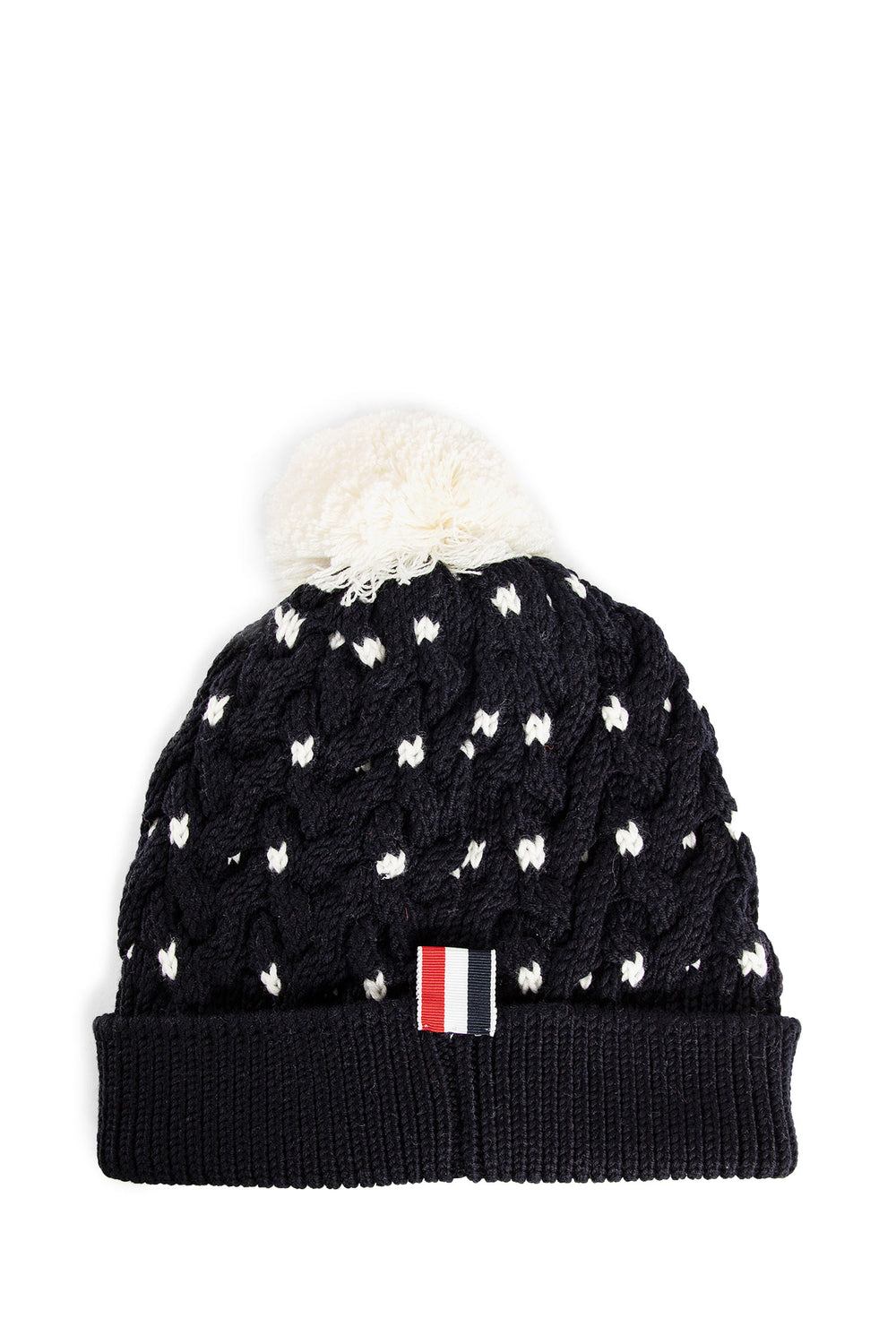 THOM BROWNE MAN BLACK HATS