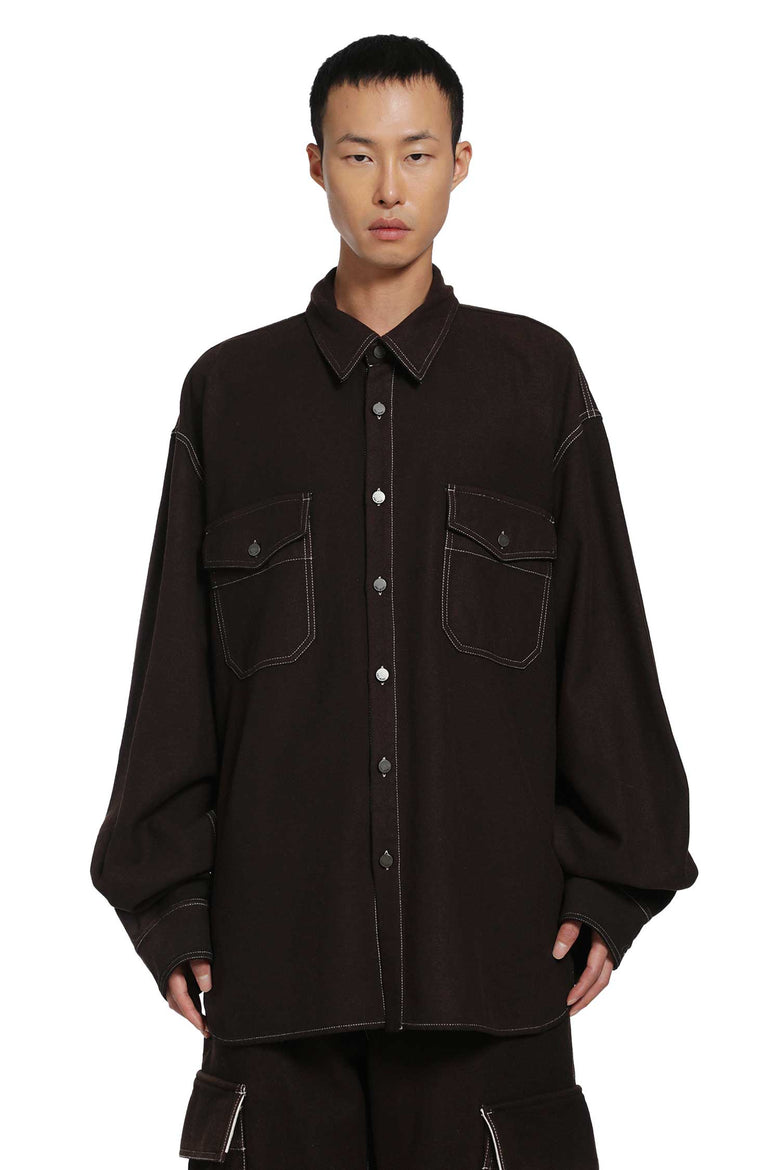 UMA WANG Tavis Shirt man