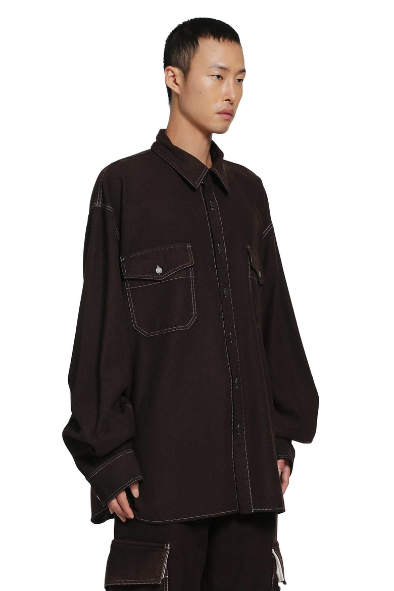 UMA WANG Tavis Shirt man