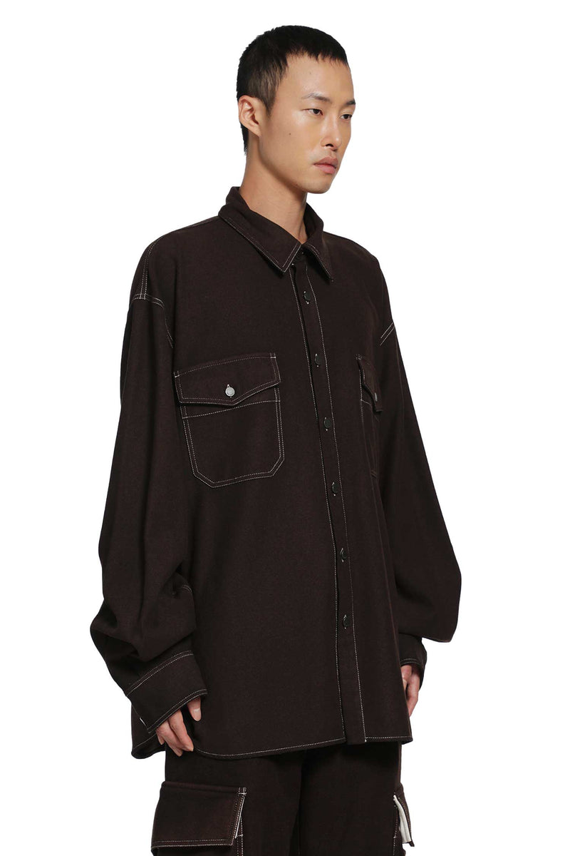 UMA WANG Tavis Shirt man