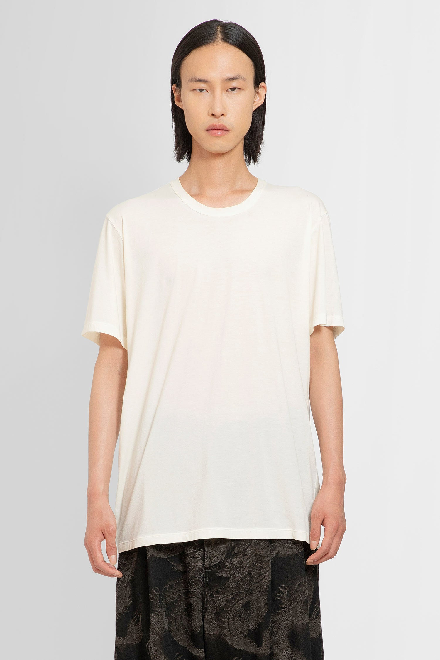 UMA WANG MAN OFF-WHITE T-SHIRTS & TANK TOPS