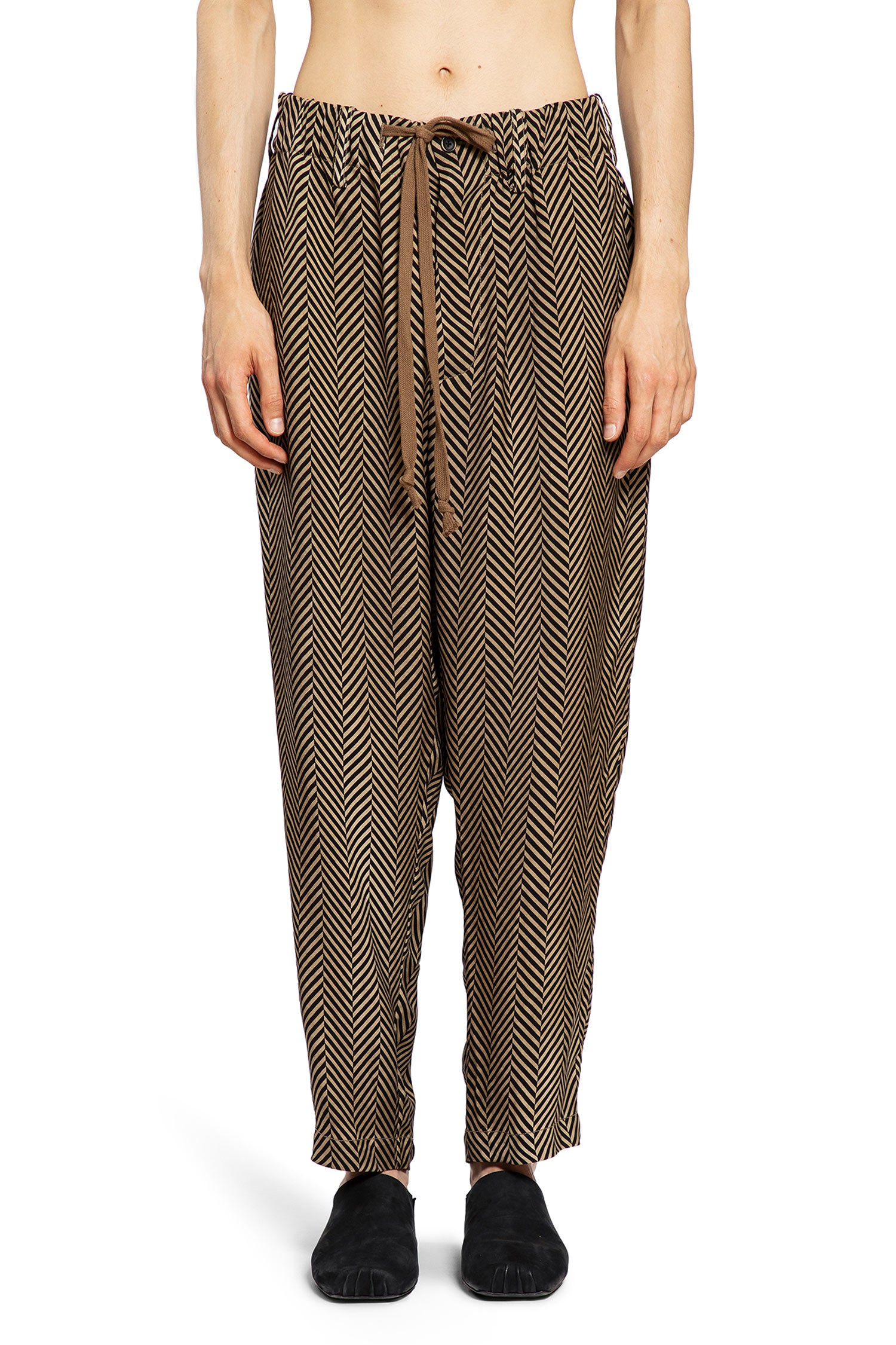 UMA WANG MAN MULTICOLOR TROUSERS