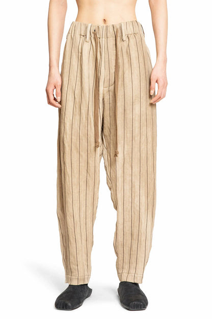Antonioli UMA WANG MAN BEIGE TROUSERS