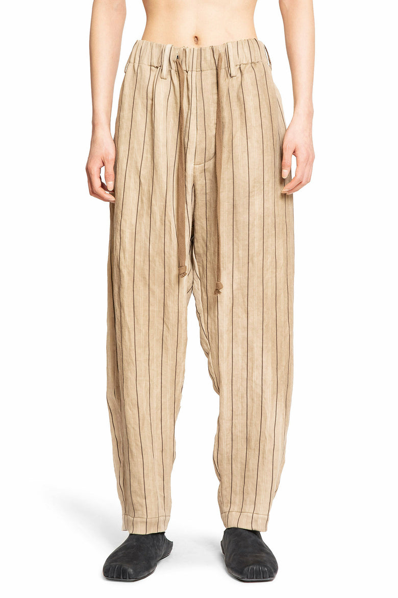 UMA WANG MAN BEIGE TROUSERS