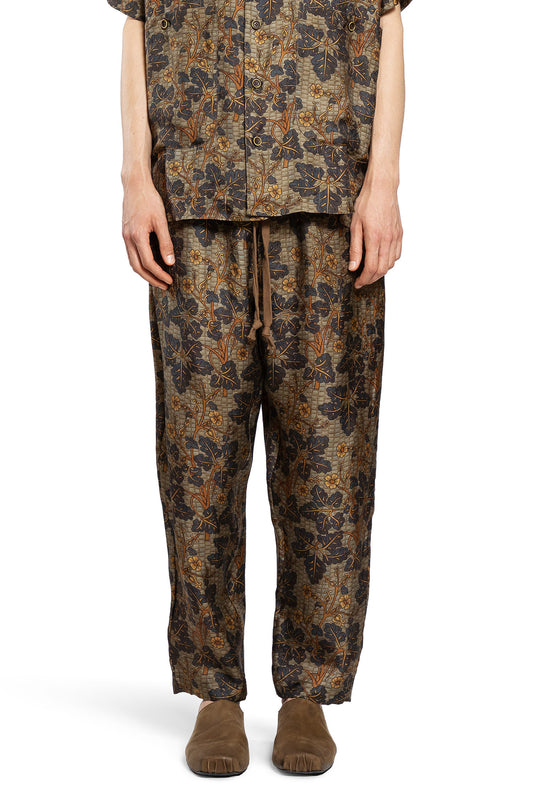 UMA WANG MAN MULTICOLOR TROUSERS