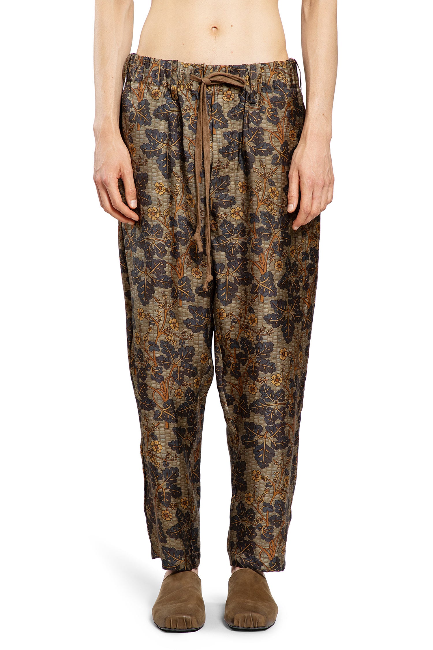 UMA WANG MAN MULTICOLOR TROUSERS