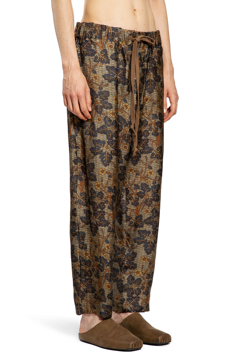 UMA WANG MAN MULTICOLOR TROUSERS