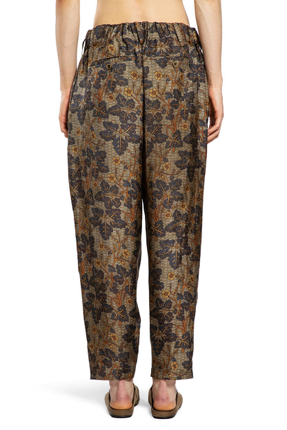 UMA WANG MAN MULTICOLOR TROUSERS