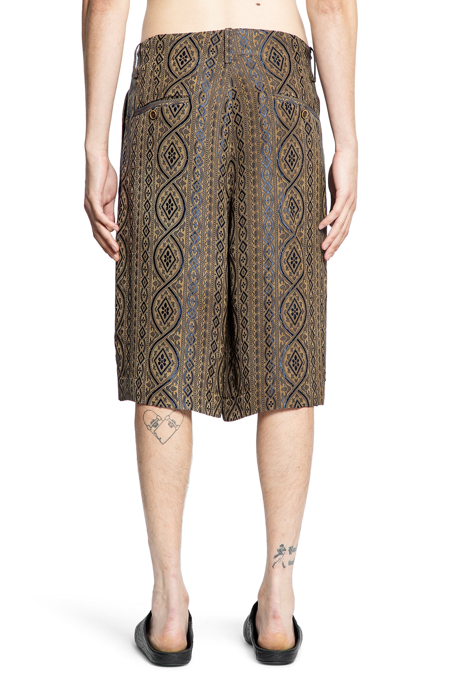 Pallor Printed Bermudas