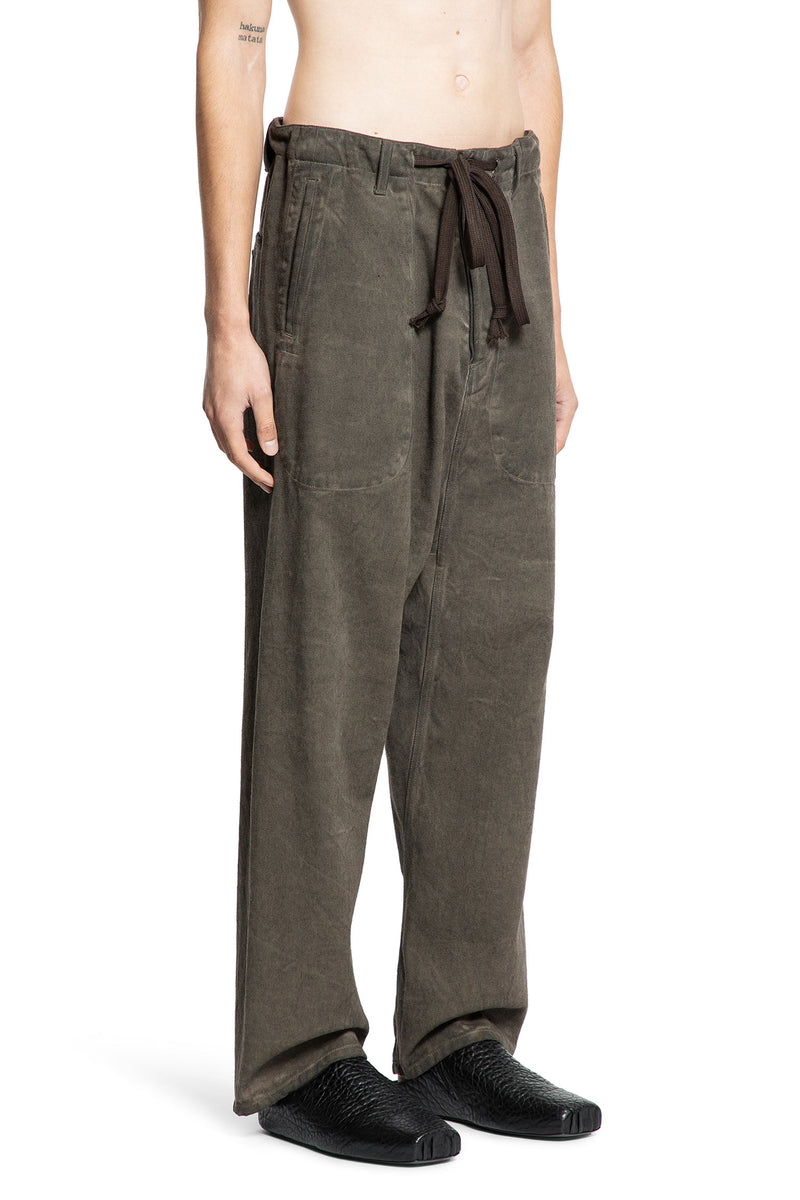 Overdyed Denim Drawstring Pants