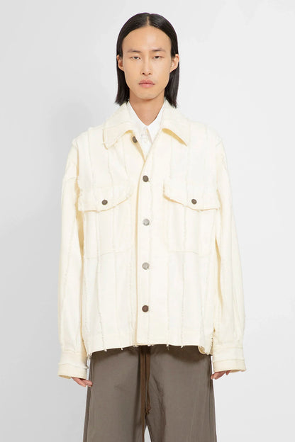 Antonioli UMA WANG MAN OFF-WHITE JACKETS