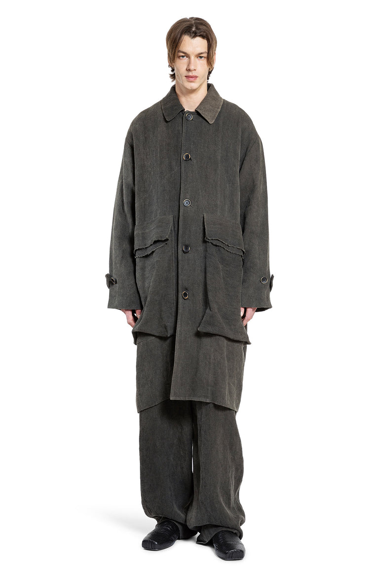 UMA WANG MANTEAUX GRIS POUR HOMME 
