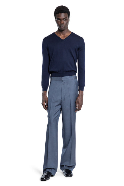 PRADA MAN BLUE KNITWEAR