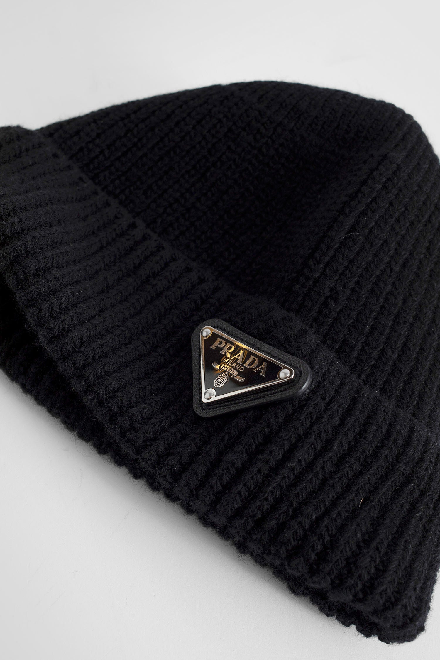 PRADA MAN BLACK HATS