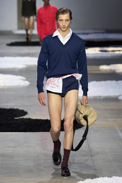 Cotton V-Neck Sweater