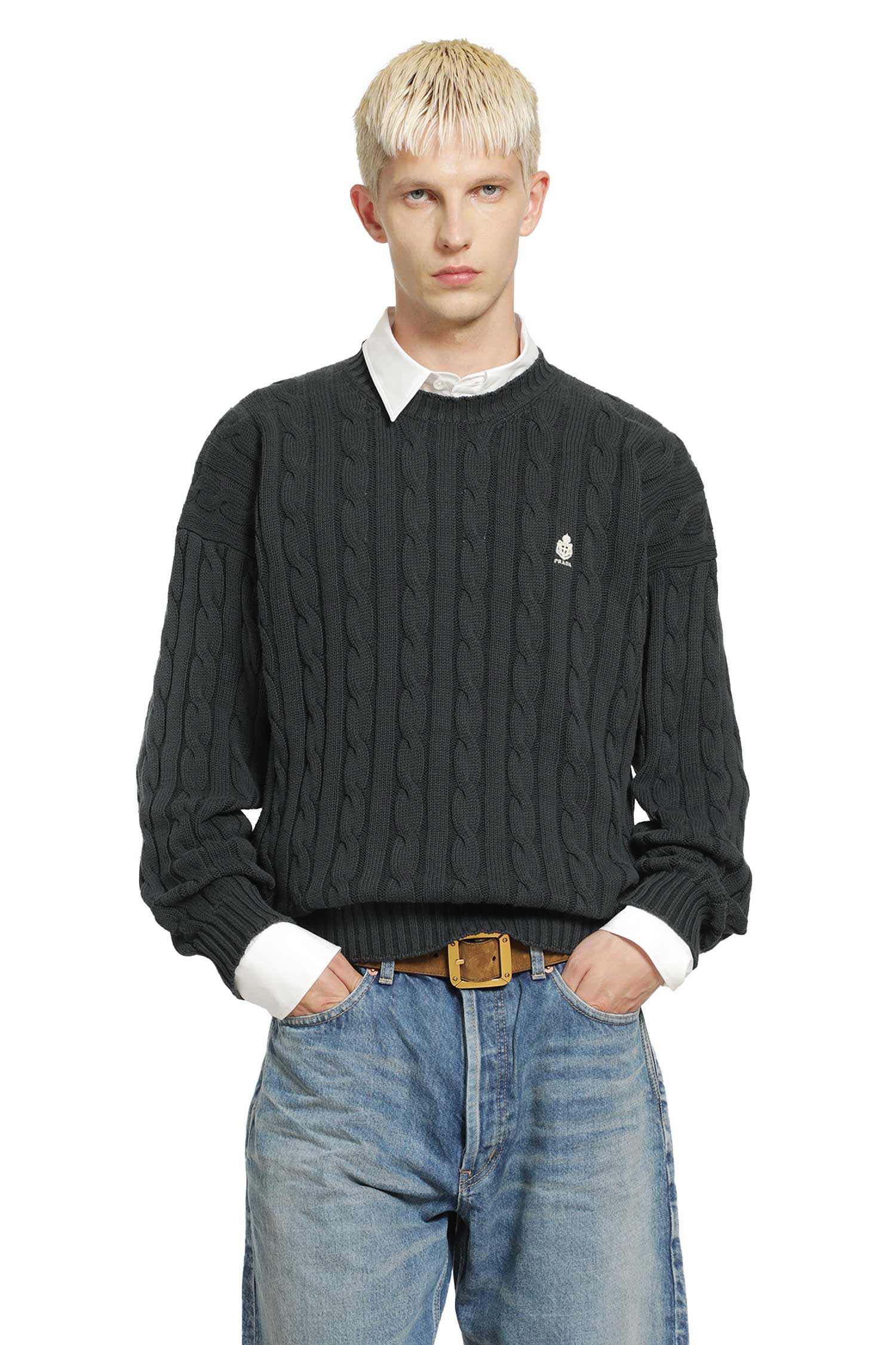 Cotton Crewneck Sweater