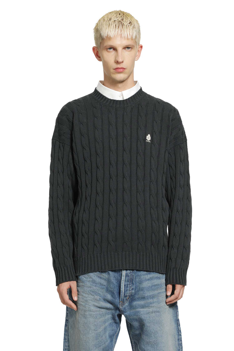 PRADA Cotton Crewneck Sweater man