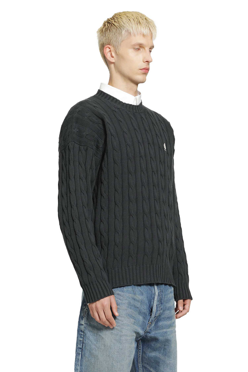 PRADA Cotton Crewneck Sweater man
