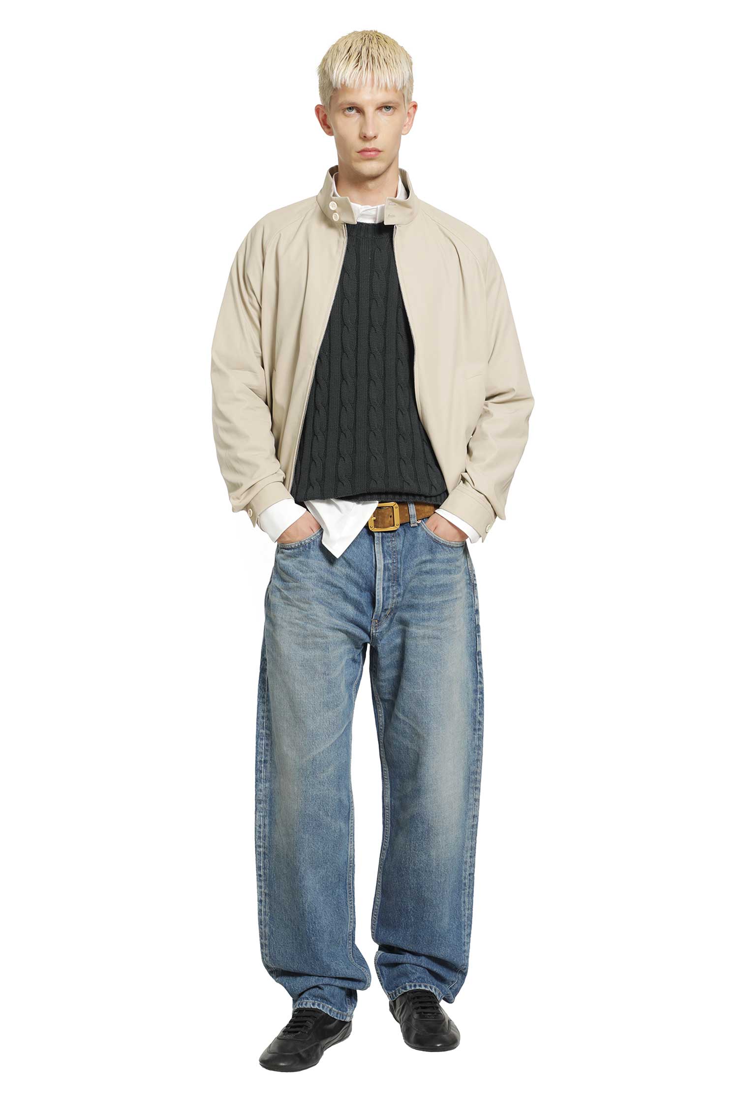 PRADA Cotton Crewneck Sweater man