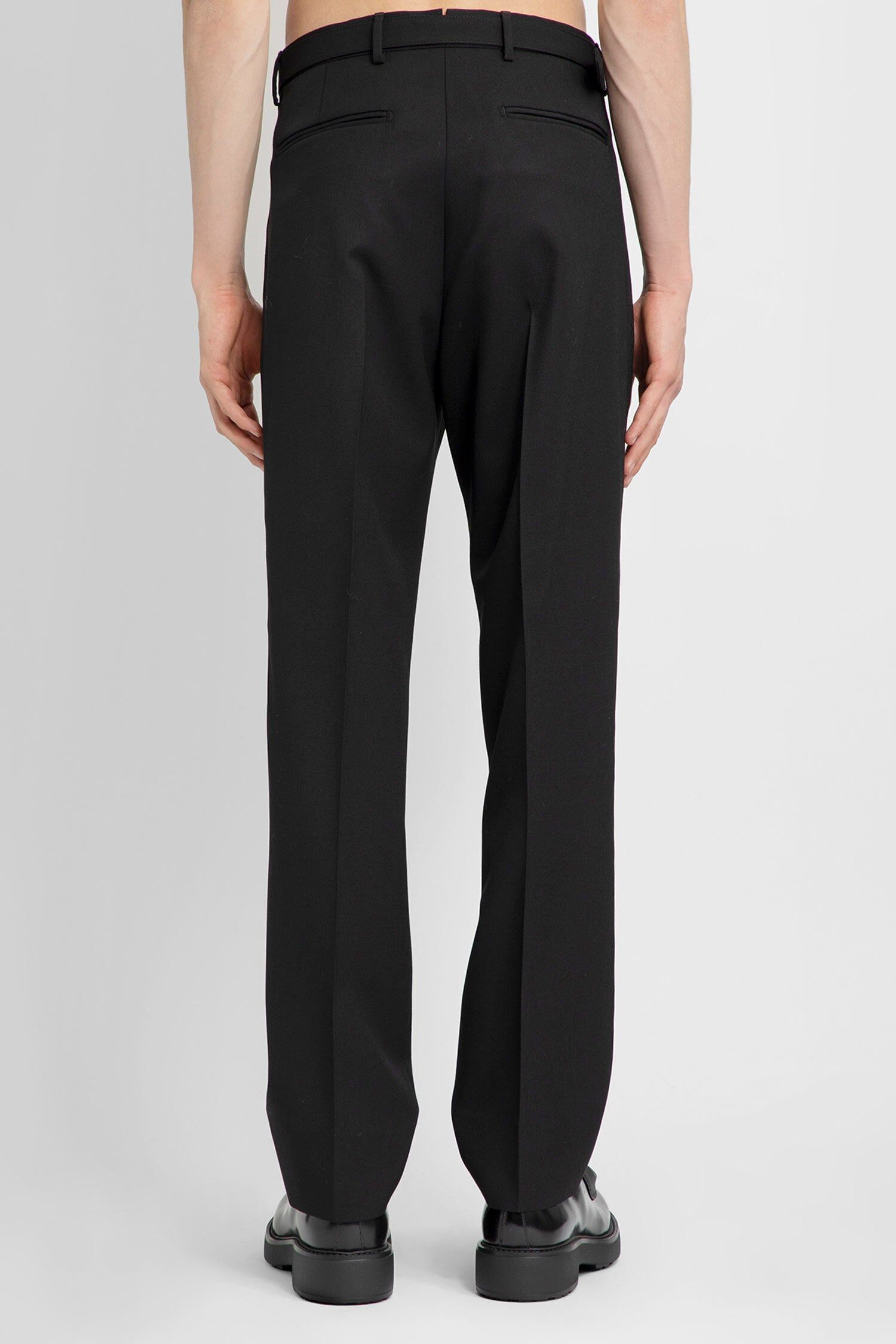 PRADA MAN BLACK TROUSERS