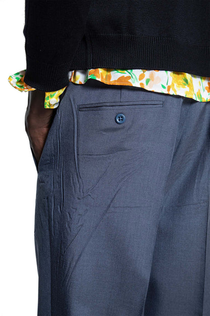 PRADA MAN BLUE TROUSERS