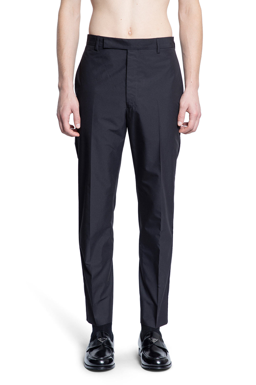 PRADA MAN BLACK TROUSERS