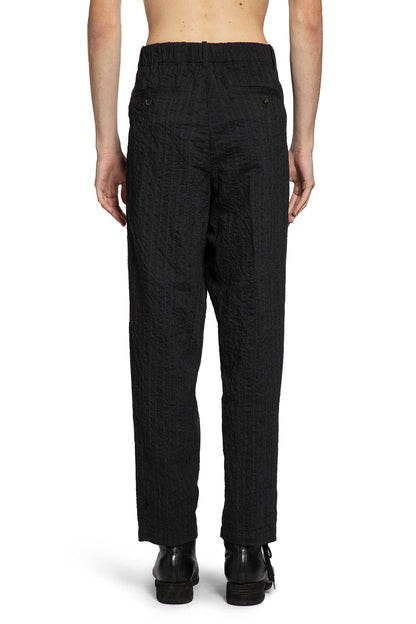 FORME D'EXPRESSION MAN BLACK TROUSERS