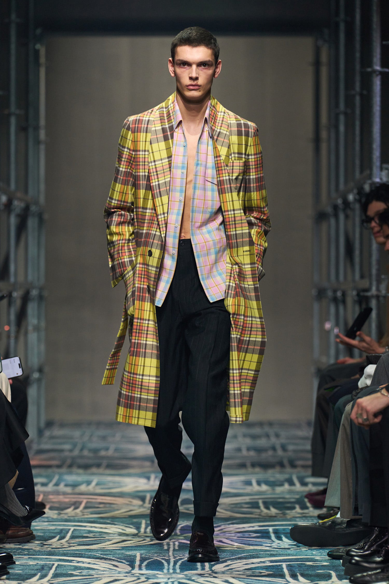 Pinstriped Wool trousers