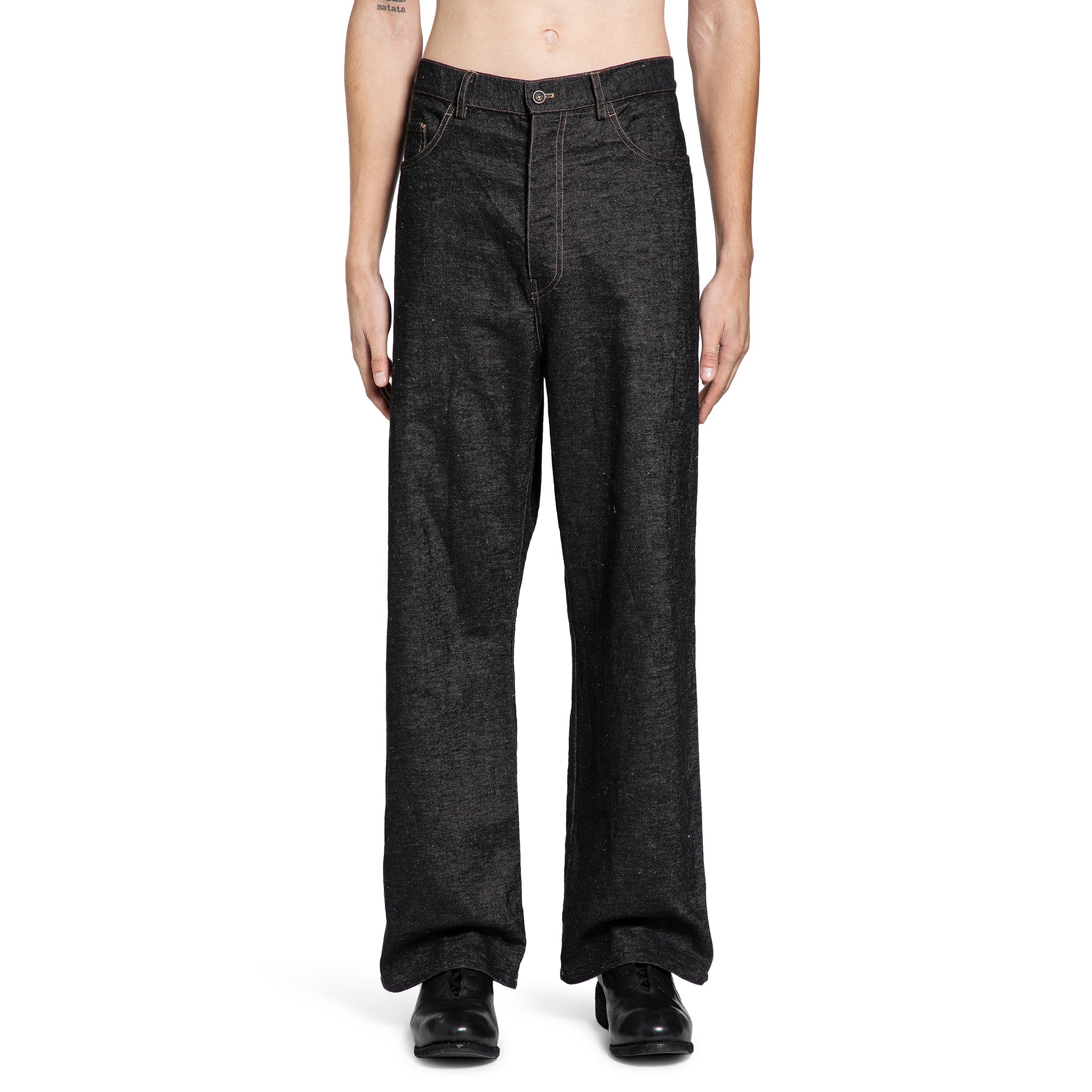 FORME D'EXPRESSION MAN BLACK JEANS