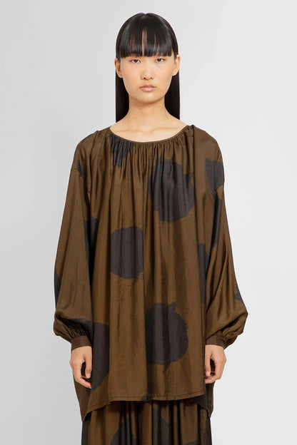 Antonioli UMA WANG WOMAN BROWN TOPS