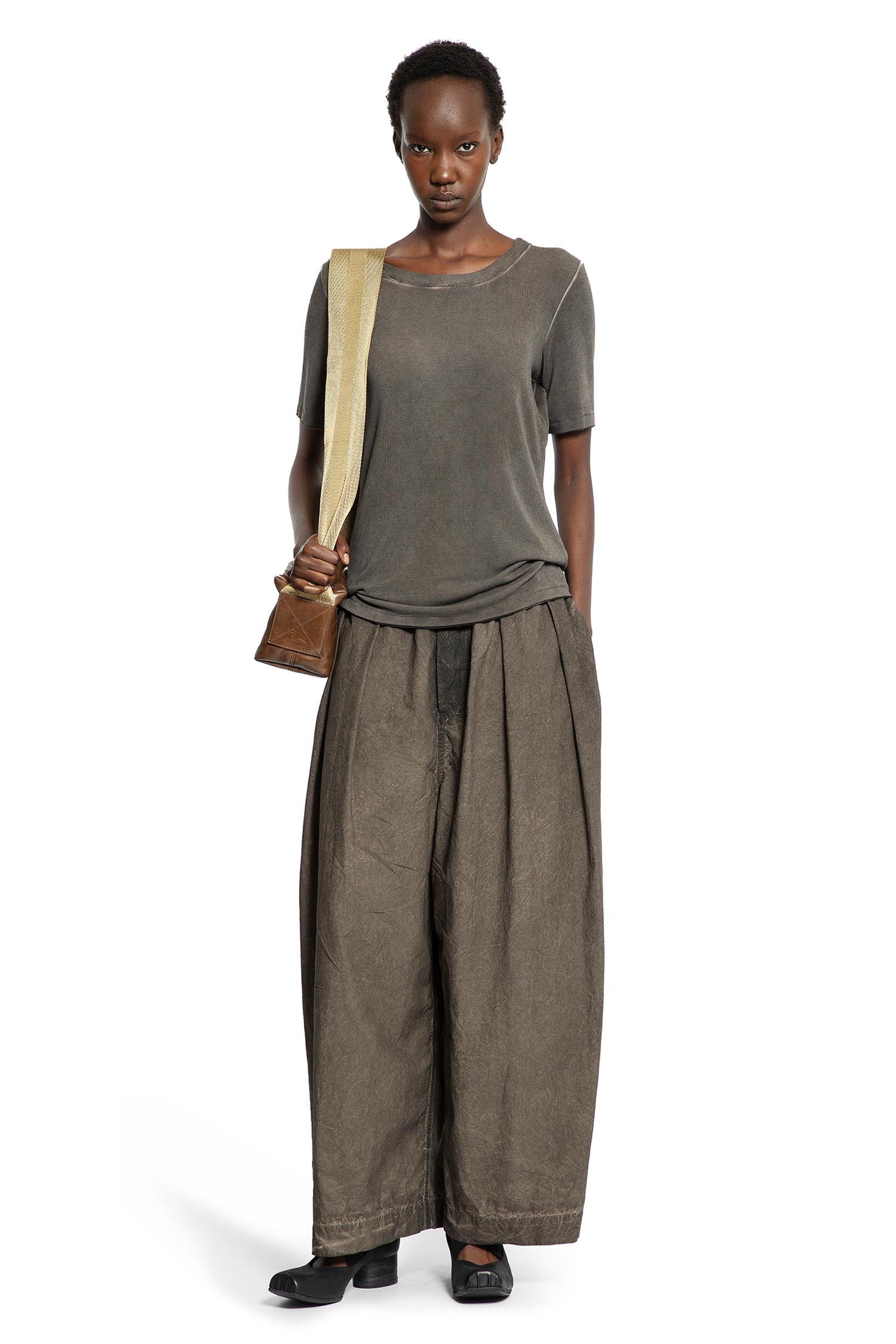 Overdyed Cotton Jersey T-Shirt