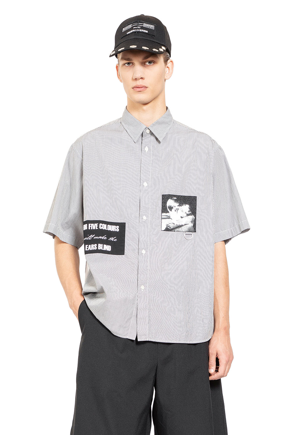 UNDERCOVER MAN GREY SHIRTS