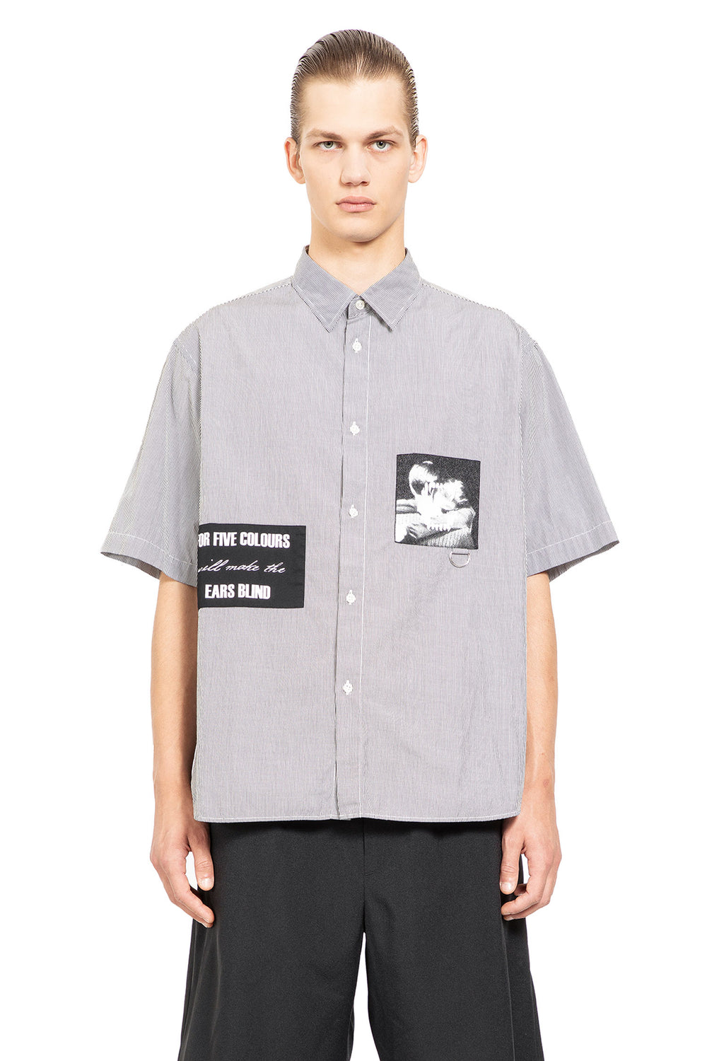 UNDERCOVER MAN GREY SHIRTS