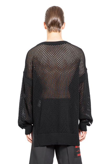 UNDERCOVER MAN BLACK KNITWEAR