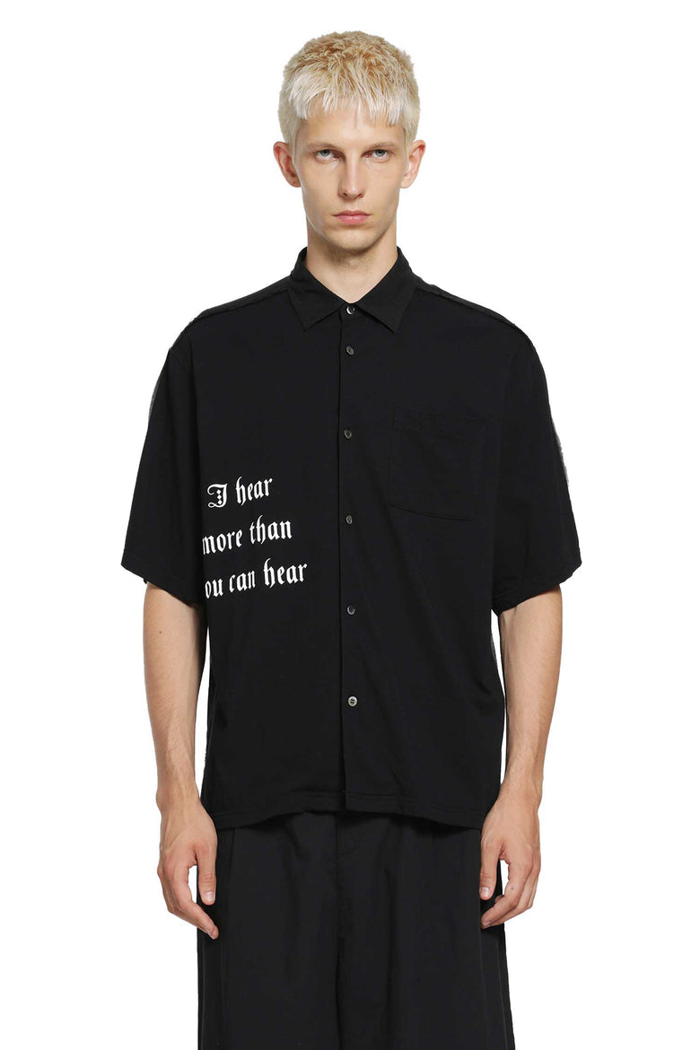 
              UNDERCOVER Printed Short Sleeve Shirt man
            