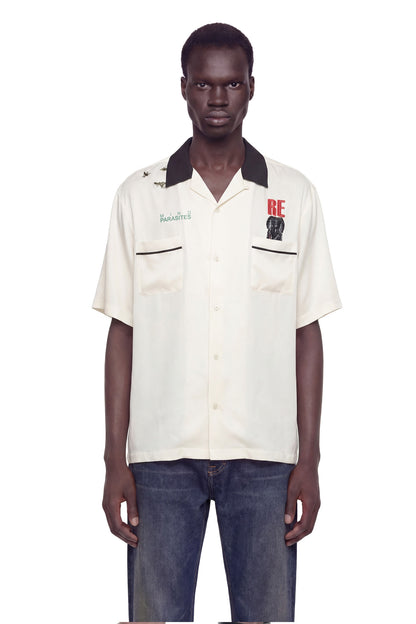 Appliquéd Short-Sleeve Shirt